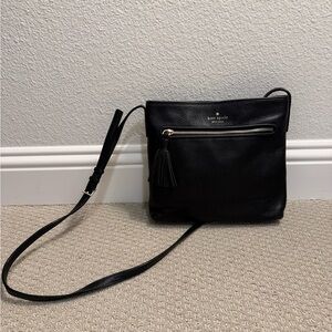 Kate Spade Chester Street Dessi Black Crossbody Bag Minimalist travel whimsigoth